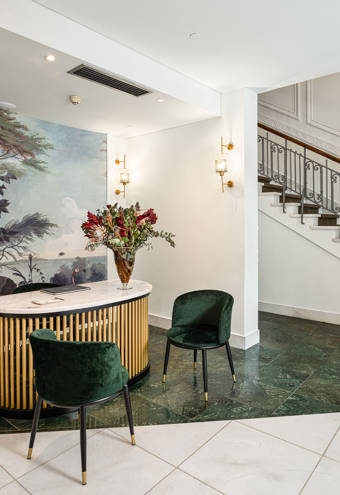 The Excelsior Hotel reception
