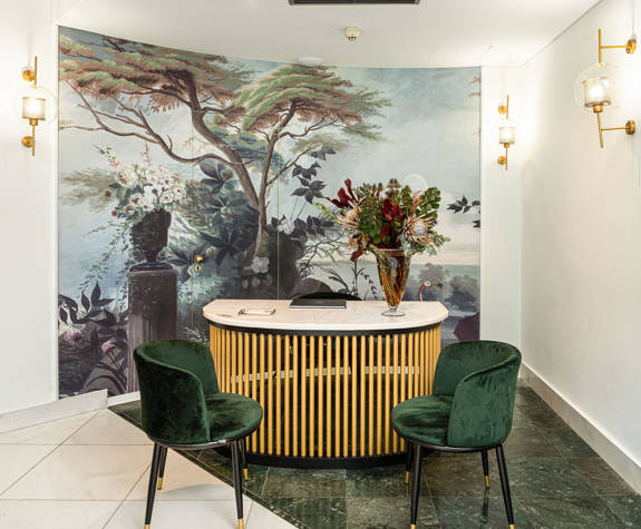 The Excelsior Hotel reception