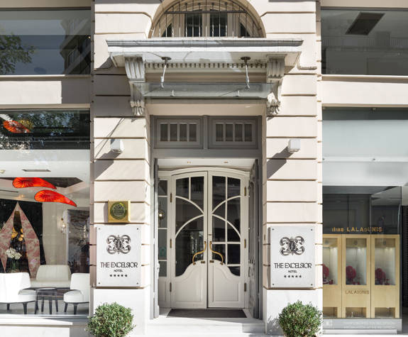 The Excelsior Hotel main entrance